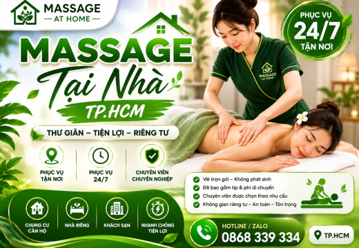 Massage Thư Giãn Từ A - Z Tại Nhà Cho Nam – Xu Hướng Chăm Sóc Cơ Thể Hiện Đại Tại TP.HCM