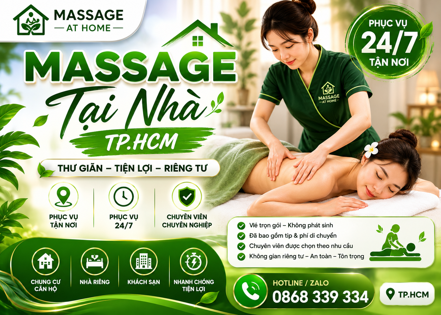 Massage Thư Giãn Từ A - Z Tại Nhà Cho Nam – Xu Hướng Chăm Sóc Cơ Thể Hiện Đại Tại TP.HCM